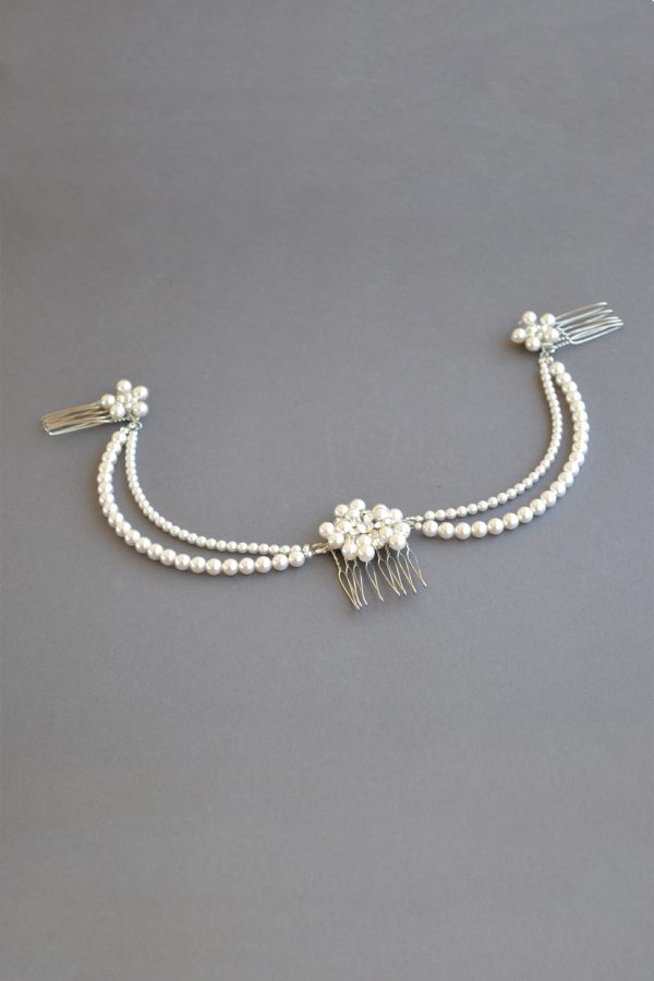 accesorii păr mireasă, accesorii par vintage, accesorii par perle, accesoriu par coc, coc spaniol