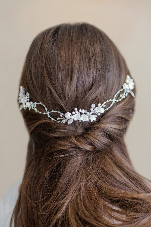 accesorii par mireasa, accesoriu par mireasa flori, accesorii par nunta, accesorii pentru mireasa, mirese