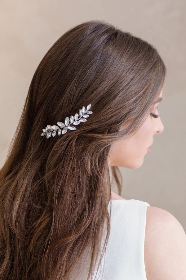 accesoriu cristale pentru coc, accesorii par mireasa, accesoriu mirese, accesoriu cu cristale pentru par, accesorii de par pentru nunta