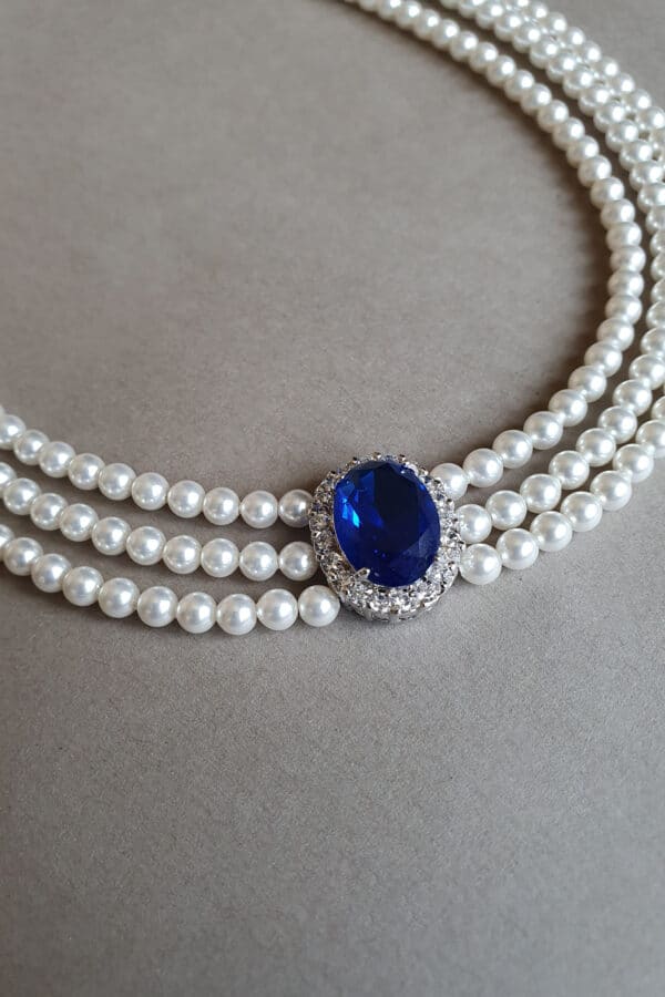 colier statement perle