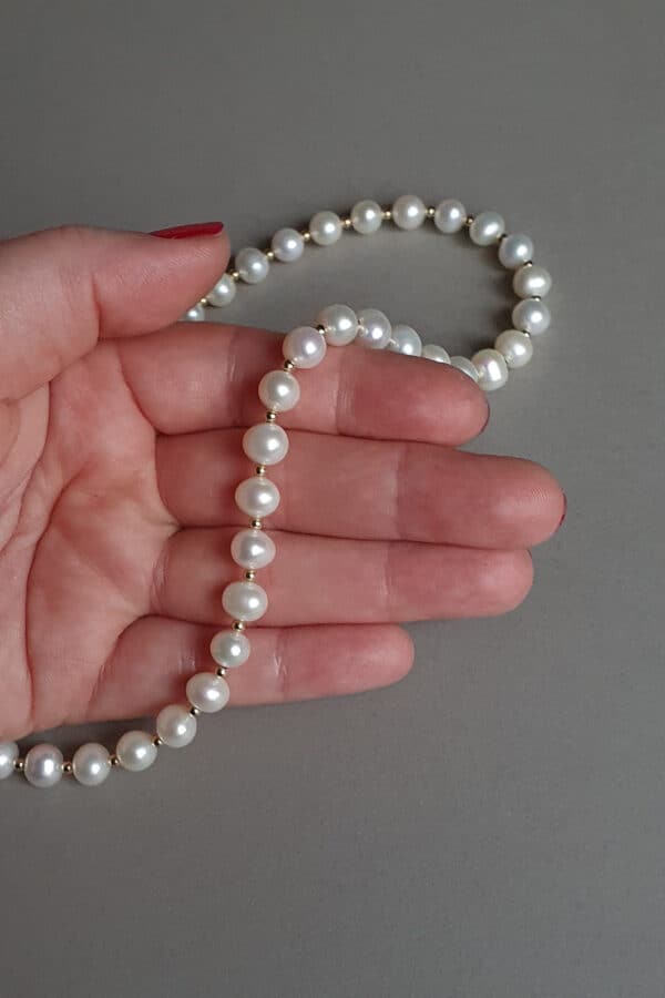 colier din perle cultura