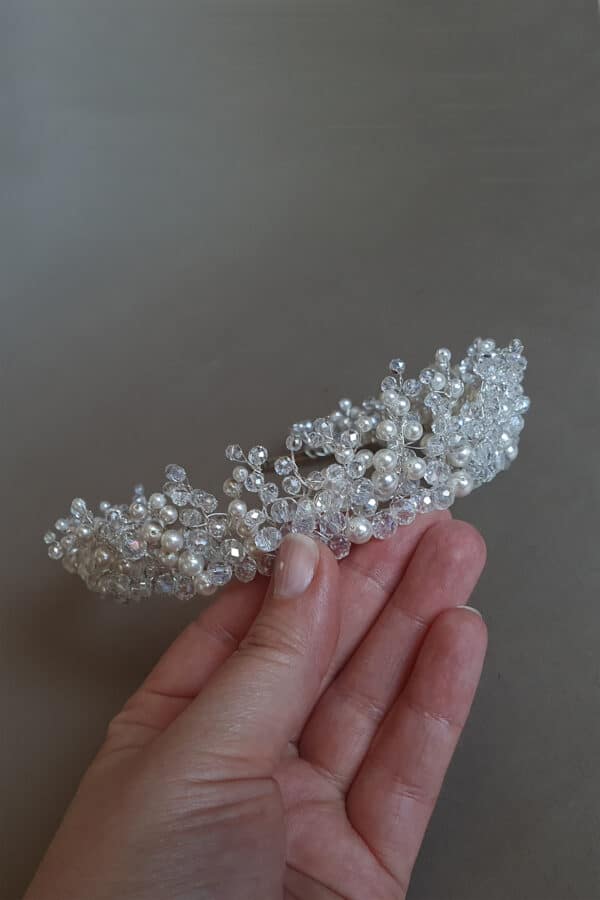 tiara swarovski pentru mireasa