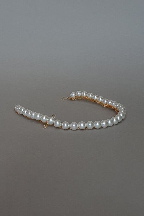 accesoriu perle mireasa