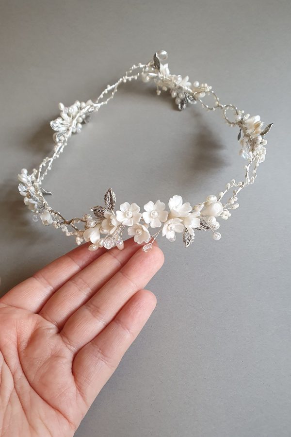 accesorii par mireasa, accesoriu par mireasa flori, accesorii par nunta, accesorii pentru mireasa, mirese